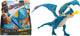 Dreamworks dragons how to train your dragon - hoe tem je een draak - battle dragons fire blast akelige adder actiefiguur 25 cm - speelgoed
