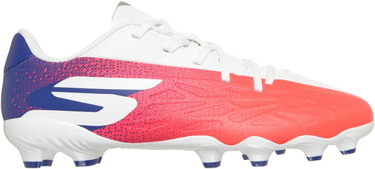Skechers jr youth fg jongens sportschoenen - blauw roze