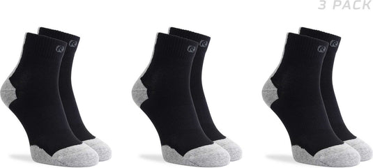 Rogelli core hardloopsokken - 3-pack - zwart grijs - 44 47