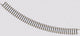 Märklin z miniclub rails 8520 gebogen rails 45 ° 195 mm 10 stuk(s)