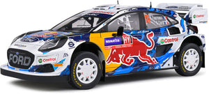 Solido ford puma rally 1 rally sweden '24 #16 fourmaux coria schaal 1:18