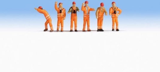 Noch 36275 n rangeerpersoneel figuren geverfd, staand