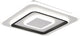 Rl live your light reality jora plafonniere - wit - dimbaar - lichtkleur instelbaar - afstandsbediening - 39x39cm - led 5400lm