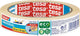 Tesa afplaktape - 1x rol - wit - 19 mm x 25 m - schilderstape - maskeertape - masking tape