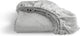 Cinderella - weekend - hoeslaken - 1 persoons - 100% katoen - 80x210 cm - tot 25 cm matrashoogte - lichtgrijs