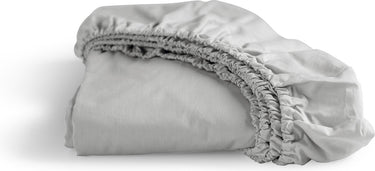 Cinderella - weekend - hoeslaken - geschikt voor boxspring - 100% katoen - 90x200 cm- tot 25 cm matrashoogte - lichtgrijs