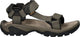 Teva m terra fi 5 universal leren heren sandalen - donkergrijs