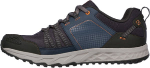 Skechers escape plan heren wandelschoenen - donkerblauw oranje