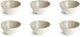 Medard de noblat - oslo linen - kleine kom 13 cm - 6 delig - stoneware