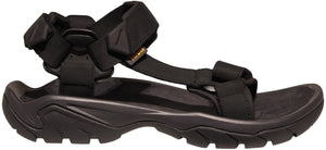 Teva m terra fi 5 universal leren heren sandalen - zwart - phantom