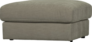 Vtwonen family hocker - geweven stof - grijs - 43x90x98 cm