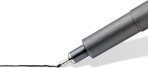 Staedtler - artist series - pigment liner - fineliner - zwart - 1.0 mm - 10 stuks