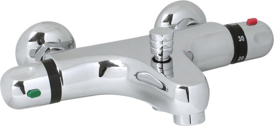 Plieger verano badkraan – thermostaatkraan - thermostatische badkraan - 15 cm – chroom