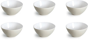 Medard de noblat - oslo white - kleine kom 13 cm - 6 delig - stoneware