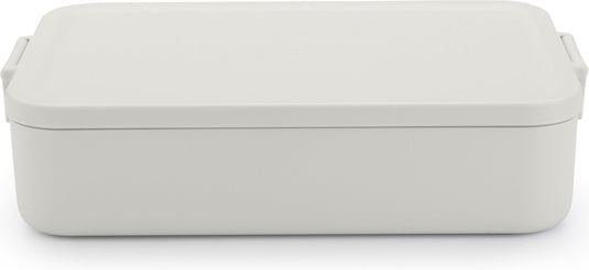 Brabantia make take lunchbox broodtrommel - large - kunststof - light grey