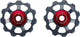 Bbb cycling aluminium keramische derailleurwieltjes shimano, campagnolo sram - 9-speed, 10-speed, 11-speed, 12-speed - duurzaam - grijs - 11t - aluboys ceramic 11t bdp-22