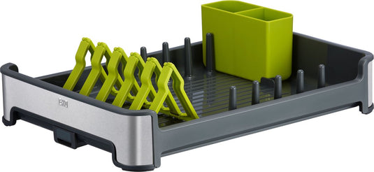 Eko - regal afdruiprek, - plastic stainless steel - grijs