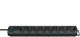 Brennenstuhl primera-line 8-voudig zwart 2 m h05vv-f 3g1,5