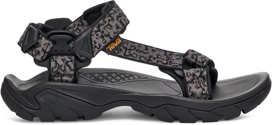 Teva m terra fi 5 universal heren sandalen - zwart - grijs