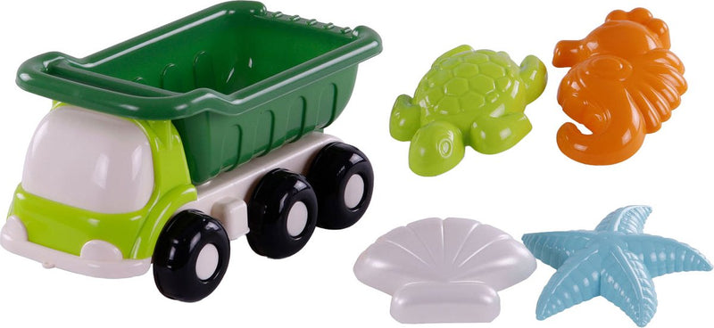 ギャラリービューアに画像をロードする, Cavallino strand kiepwagen met 4 zandvormen groen
