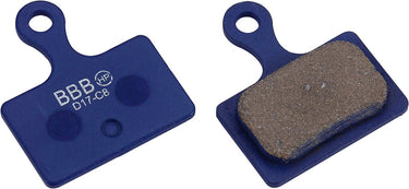 Bbb cycling discstop remblokken - schijfremblokken - compatibel met shimano schijfremmen - blauw - bbs-561