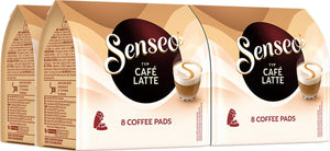 Senseo café latte koffiepads - intensiteit 2 9 - 4 x 8 pads
