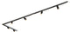 Calex railverlichting set, 3m met 6 spots, gu10, mat zwart, tracklight plafondlamp