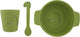 Trixie siliconen baby eetset mr. dino - perfect kraamcadeau - babyshower gift - set met lepel, beker en kom.