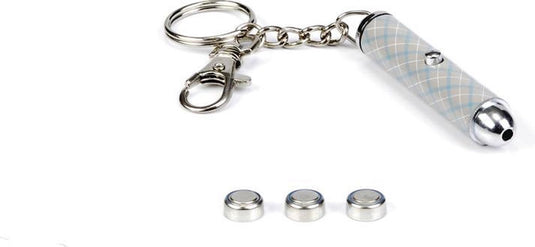 Beeztees follow me laserlampje - kattenspeelgoed - klasse 1 - 14x2x1,5 cm