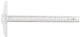 Westcott t-liniaal - tekendriehoek- 30cm - transparant - ac-jr12