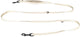 Explor duvoplus ultimate fit trainingslijn fashion voor honden 220cm-25mm antique white