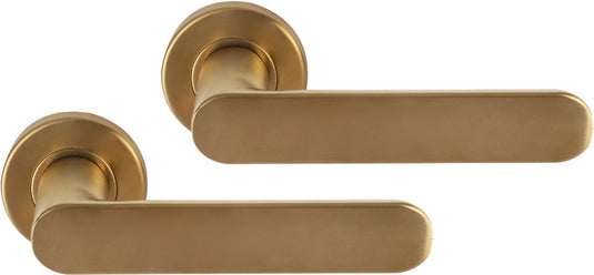 Differnz | eindhoven deurkruk | rond rozet | goud