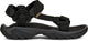 Teva m terra fi 5 universal leren heren sandalen - zwart - phantom