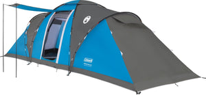 Coleman spruce falls 6 familietent – 6 persoons tent – waterdicht en lichtgewicht – blauw zwart