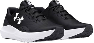 Under armour ua bgs surge 4-blk jongens sportschoenen - zwart - antraciet - wit