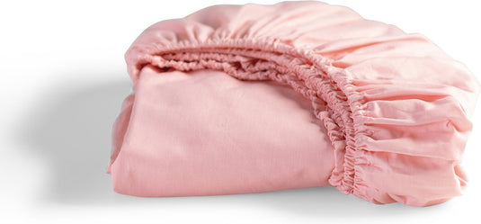 Cinderella - weekend - hoeslaken - 100% katoen - tot 25 cm matrashoogte - 80x210 cm - roze