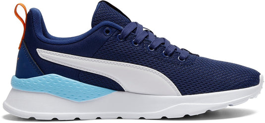 Puma anzarun lite jr unisex sneakers - blue jewel- white-vermillion