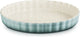 Le creuset taartvorm rond 28cm 2,1l sea salt aardewerk