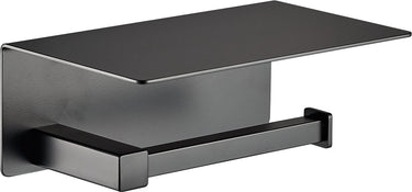 Plieger altea wc rolhouder met plateau – wandmontage – matzwart