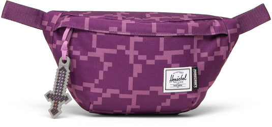 Herschel gordeltas minecraft hershel classic hip pack the end paars