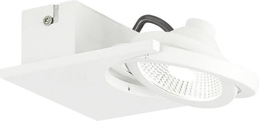 Eglo design brea - spot - 1 lichts - wit, helder