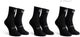 Rogelli core dames en heren 3 pack fietssokken - vochtregulerend - zwart