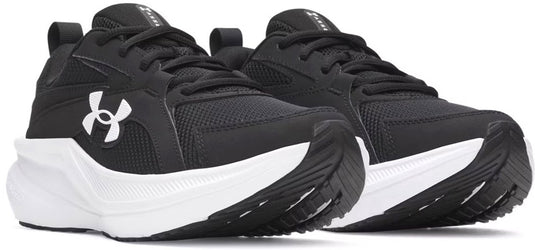 Under armour dames charged assert 11 hardloopschoenen sneaker 6006724 001 black