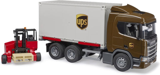 Bruder vrachtwagen scania 560r ups met lift