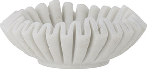 Bloomingville schaal harmonia marmer wit ø17,5 x 6 cm