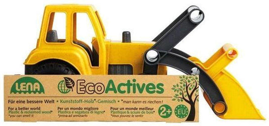 Lena eco actives lena - eco kunststof tractor met voorlader - 35 cm - europese topkwaliteit