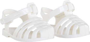 Corolle sandalen poppenaccessoire wit 36cm mon grand poupon.