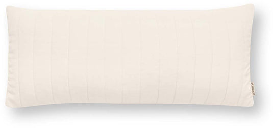 Vtwonen sierkussen quilted - kussen voor de woonkamer - wit - 30x70cm