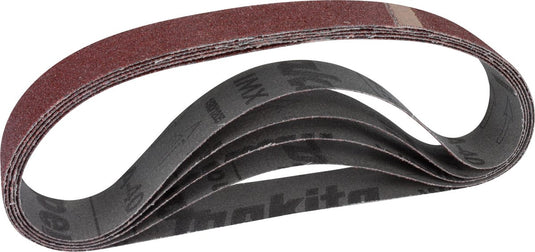 Makita p-36712 schuurband red - schuurband powervijl - schuurband stripschuurmachine - k120 - 30 x 533mm (5st)