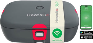 Faitron - heatsbox style + - electrische lunchbox - rvs - verwarmde lunchbox - voor warme maaltijden - verschillende compartimenten - met app - 220v